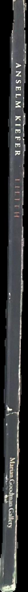 Anselm Kiefer : Lilith live spine