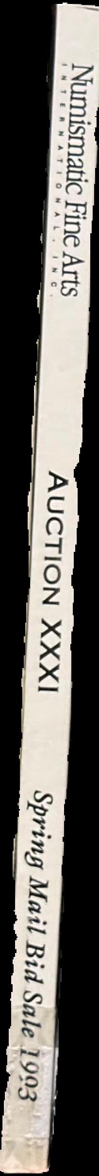 Auction XXXI : Spring mail bid sale 1993 / Numismatic Fine Arts live spine