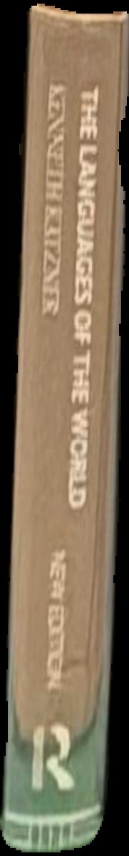 The languages of the world / Kenneth Katzner live spine