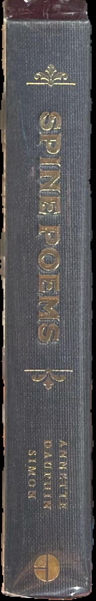 Spine poems : an eclectic collection of found verse for book lovers / Annette Dauphin Simon live spine