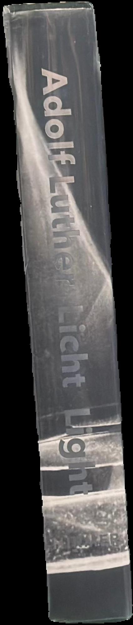 Adolf Luther : licht : werk und sammlung = light : works and collection live spine