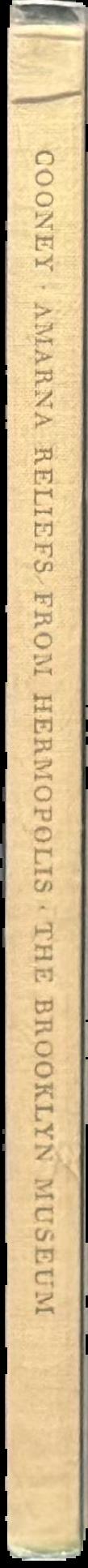Amarna reliefs from Hermopolis in American Collections live spine