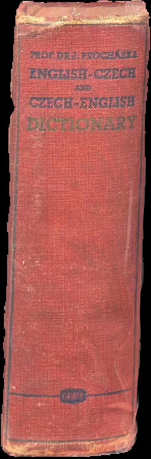 The great Polish-English dictionary live spine