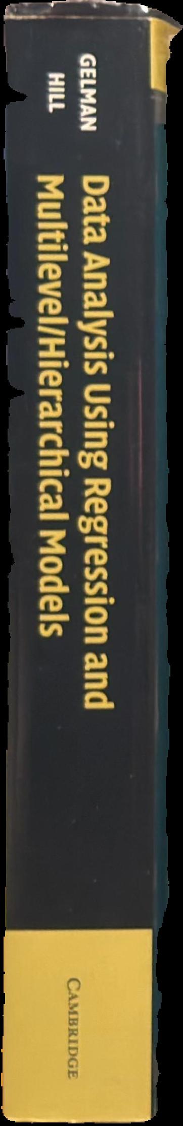Data analysis using regression and multilevel/hierarchical models live spine