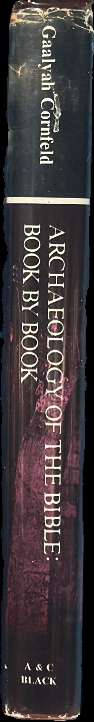 Archaeology of the Bible : book by book live spine
