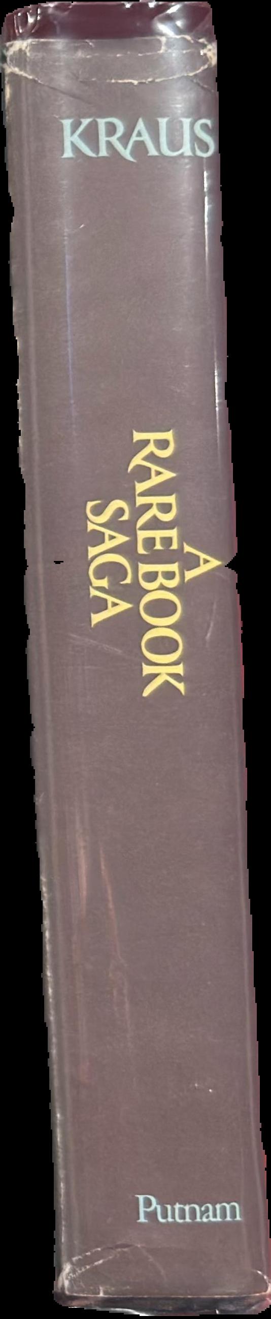 A rare book saga : the autobiography of H. P. Kraus live spine