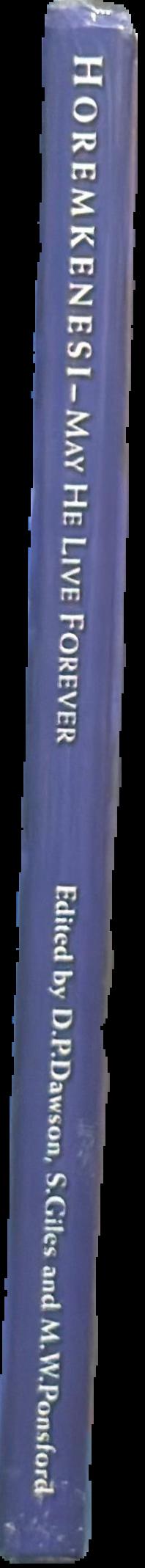Horemkenesi may he live forever! : the Bristol mummy project live spine