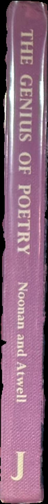 The genius of poetry live spine