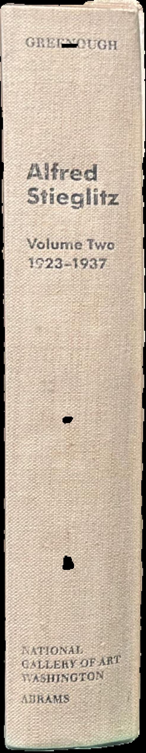 Alfred Stieglitz | the key set : the Alfred Stieglitz collection of photographs (volume two : 1923-1937) live spine