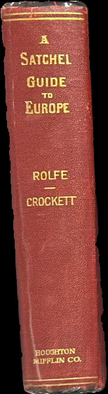 A satchel guide to Europe live spine