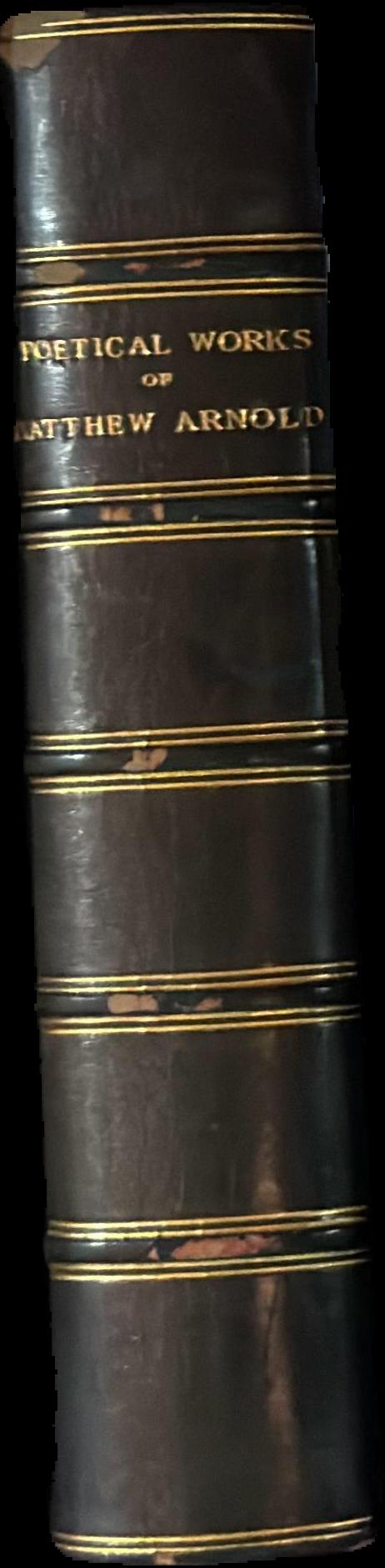 The poetical works of Matthew Arnold live spine