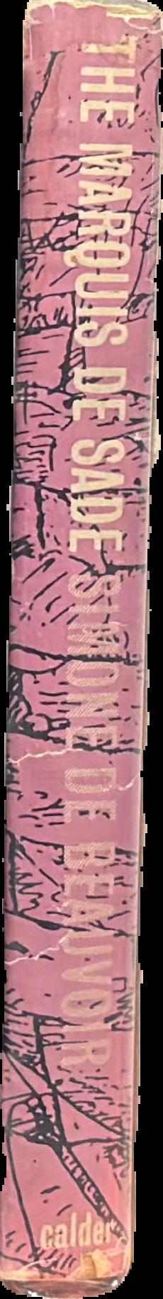 The Marquis de Sade live spine