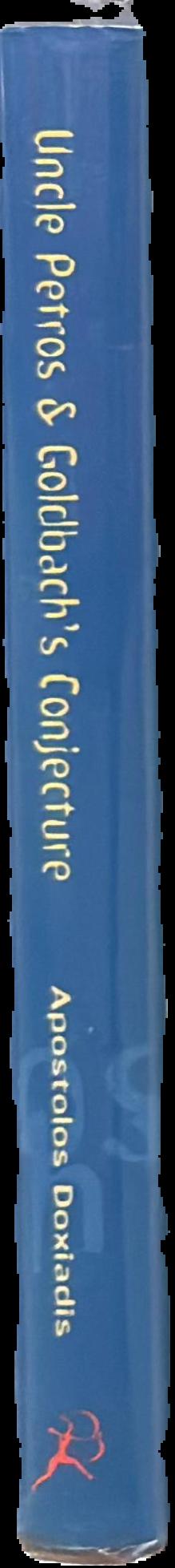 Uncle Petros and Goldbach's conjecture live spine