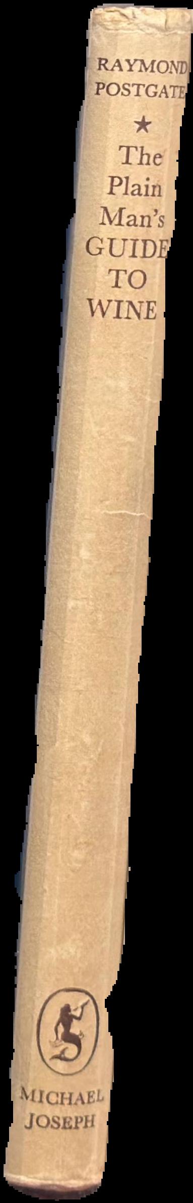 The plain man's guide to wine live spine