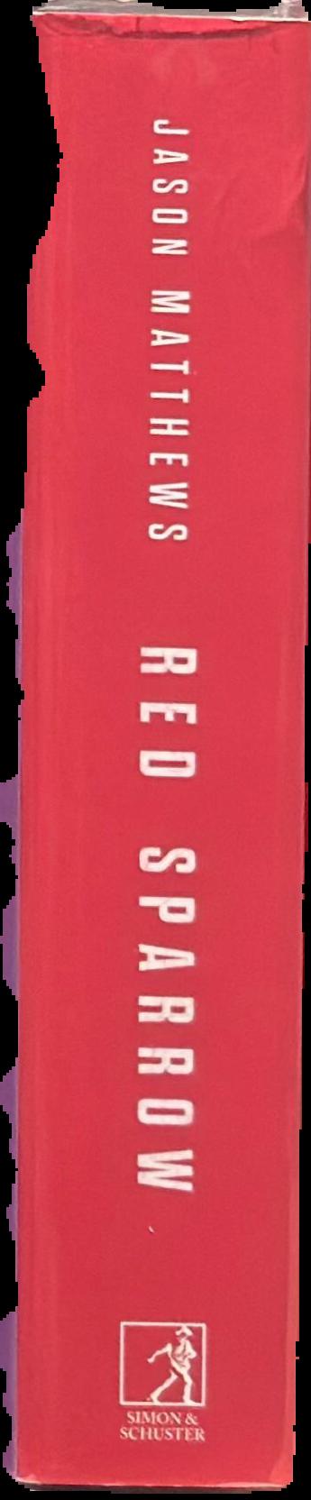 Red sparrow live spine