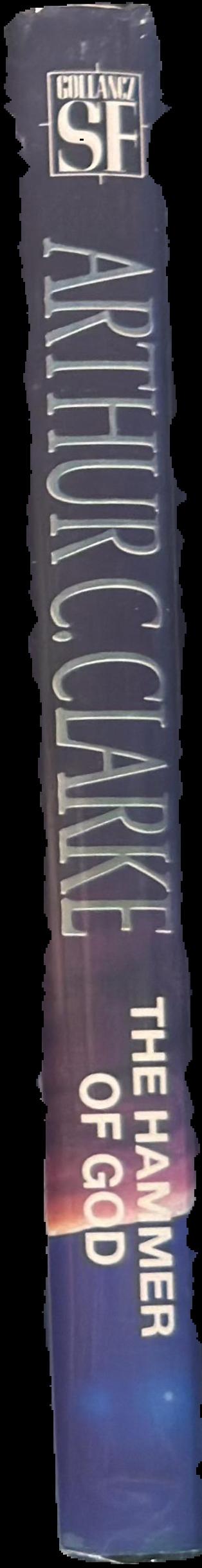 The hammer of God / Arthur C. Clarke live spine