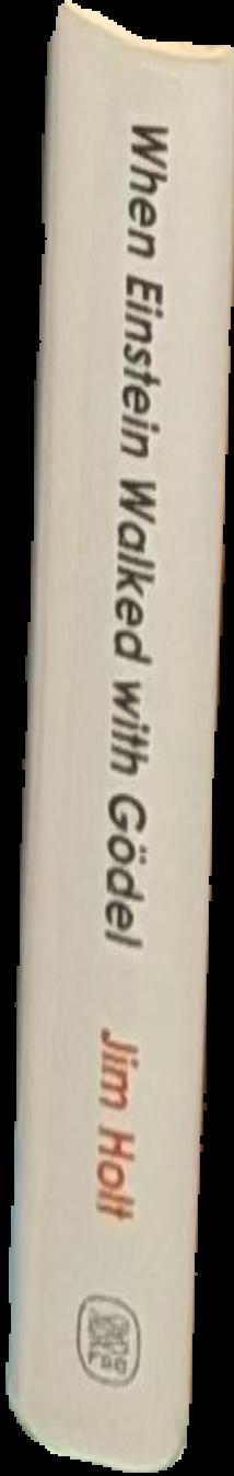 When Einstein walked with Gödel : excursions to the edge of thought live spine