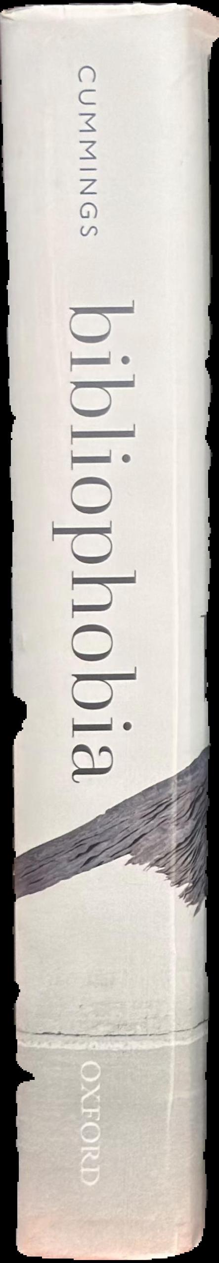Bibliophobia : the end and the beginning of the book live spine