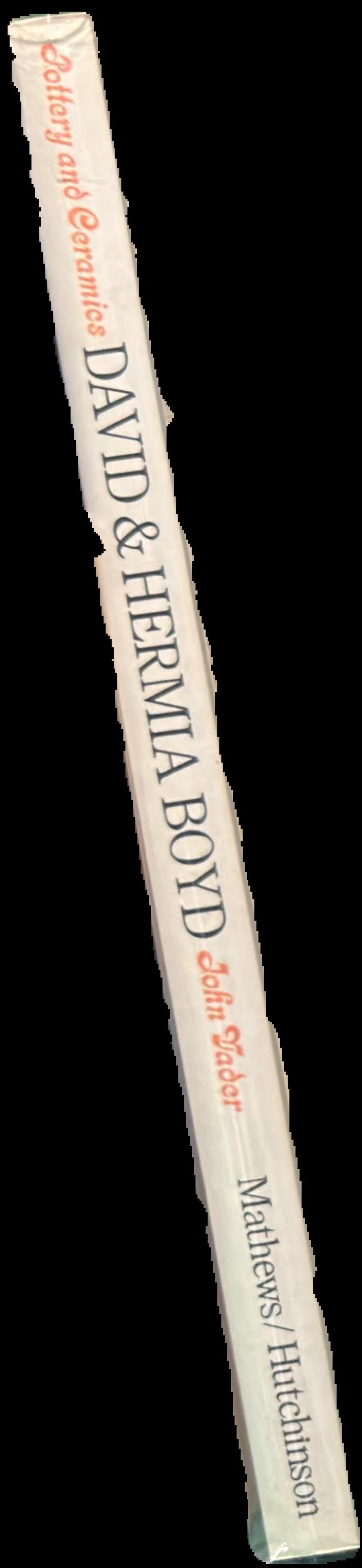 The pottery and ceramics of David and Hermia Boyd live spine