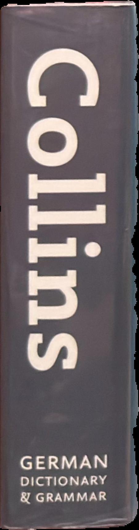 Collins German dictionary & grammar live spine