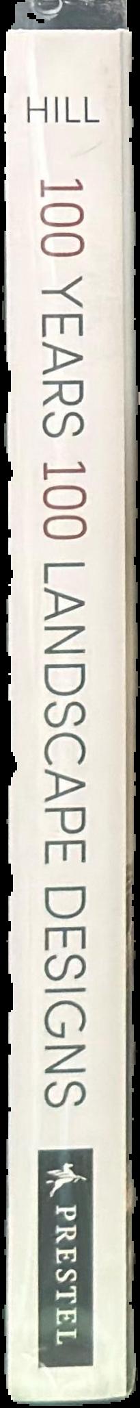 100 years, 100 landscape designs live spine
