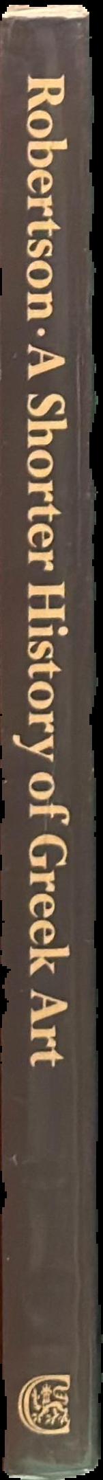 A shorter history of Greek art live spine