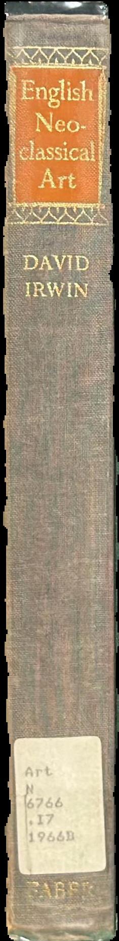 English neoclassical art : studies in inspiration and taste live spine