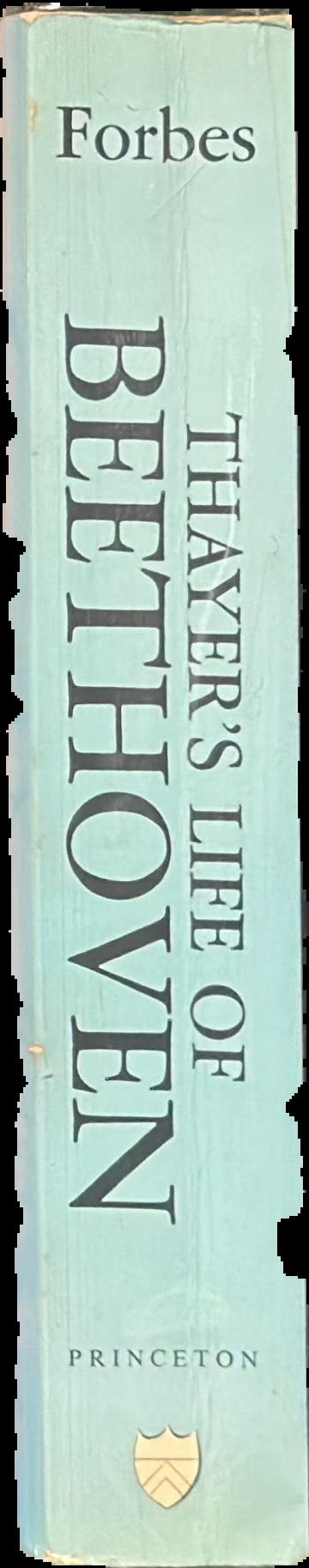 Thayer's life of Beethoven live spine