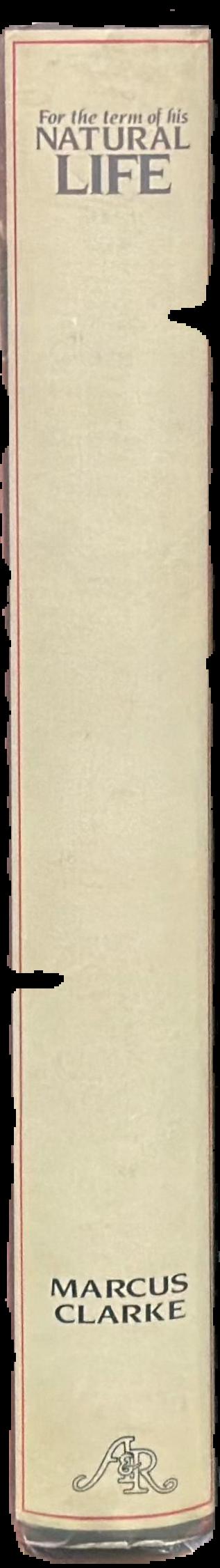 For the term of his natural life live spine