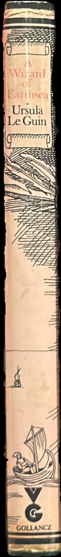 A wizard of Earthsea / Ursula Le Guin live spine