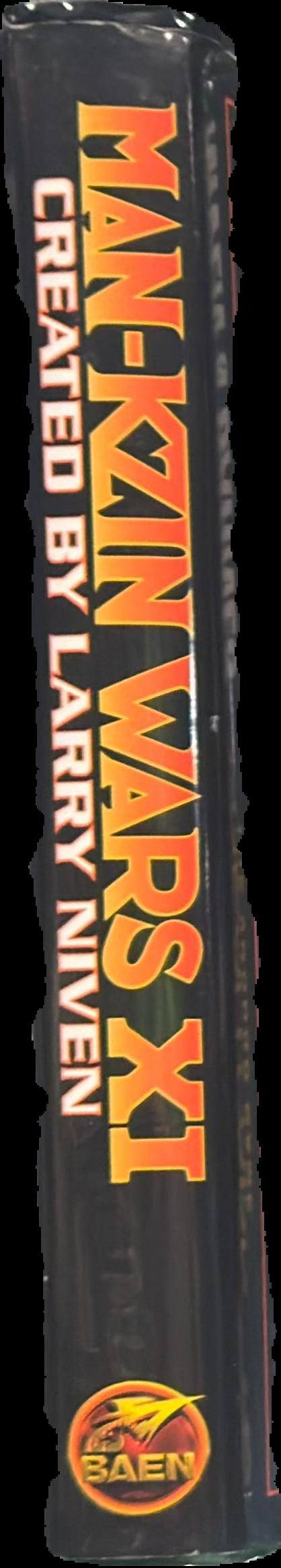 Man-Kzin wars XI / Hal Colebatch, Matthew Joseph Harrington and Larry Niven live spine