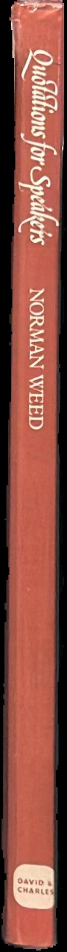 Quotations for speakers live spine