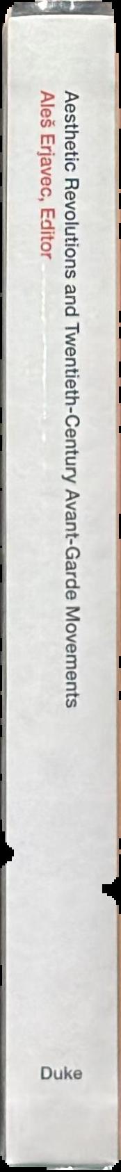 Aesthetic revolutions and Twentieth-Century avant-garde movements live spine