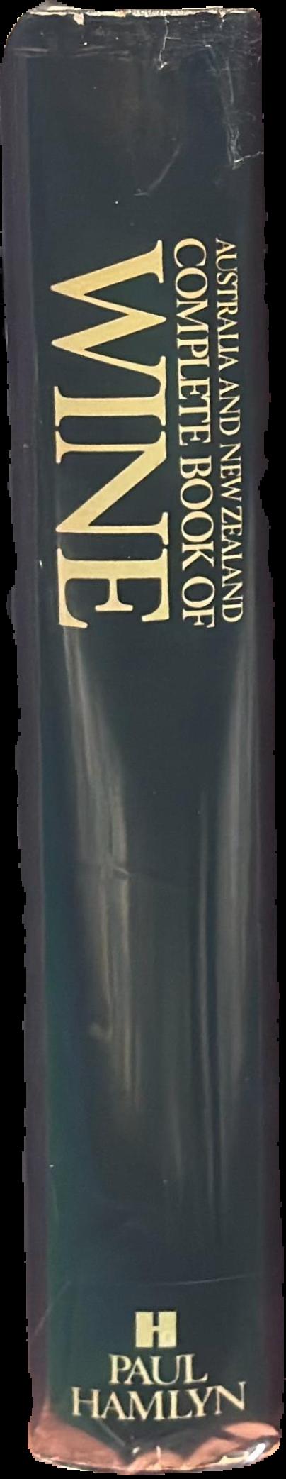 Australia and New Zealand complete book of wine live spine
