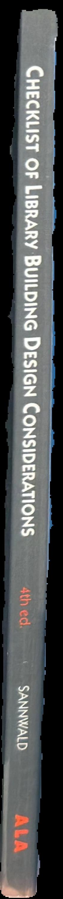 Checklist of library building design considerations live spine