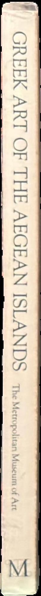 Greek art of the Aegean Islands live spine