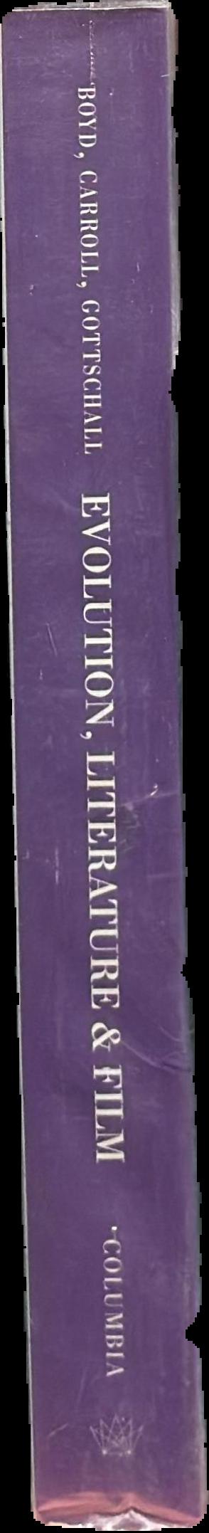 Evolution, literature, and film : a reader live spine