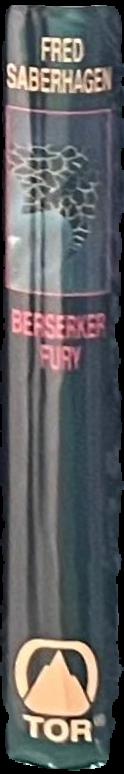 Berserker fury / Fred Saberhagen live spine