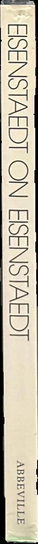 Eisenstaedt on Eisenstaedt : a self-portrait live spine
