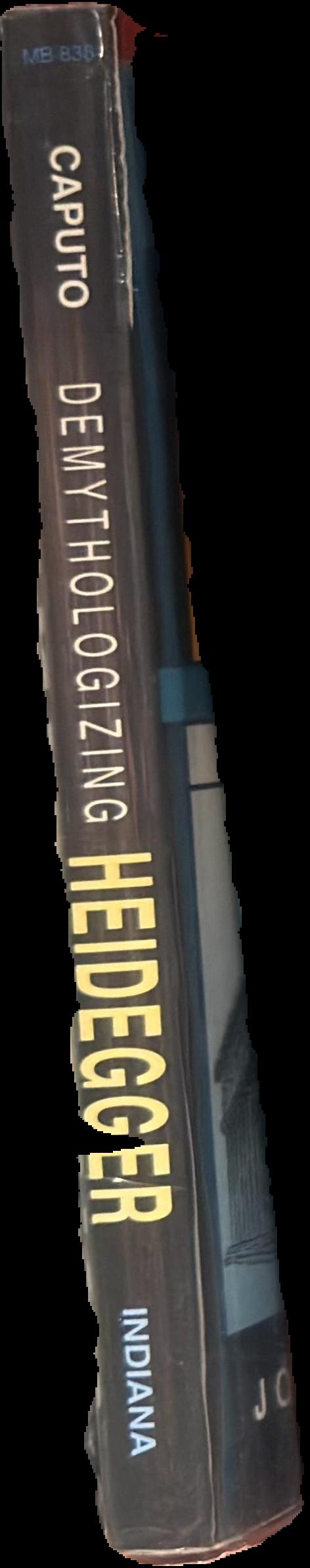 Demythologizing Heidegger live spine