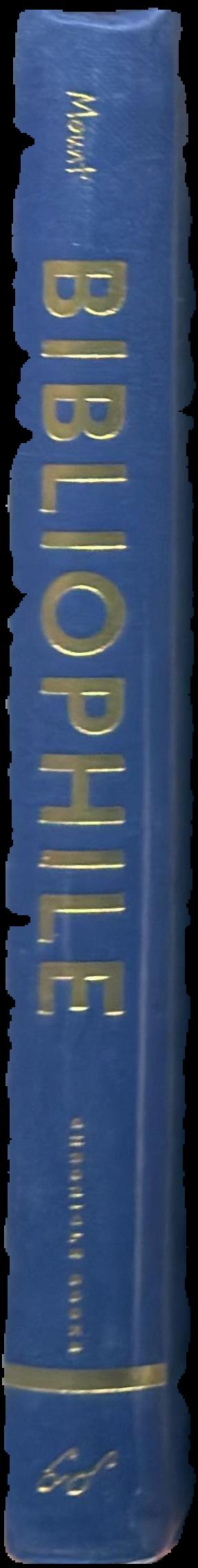 Bibliophile : an illustrated miscellany / by Jane Mount live spine