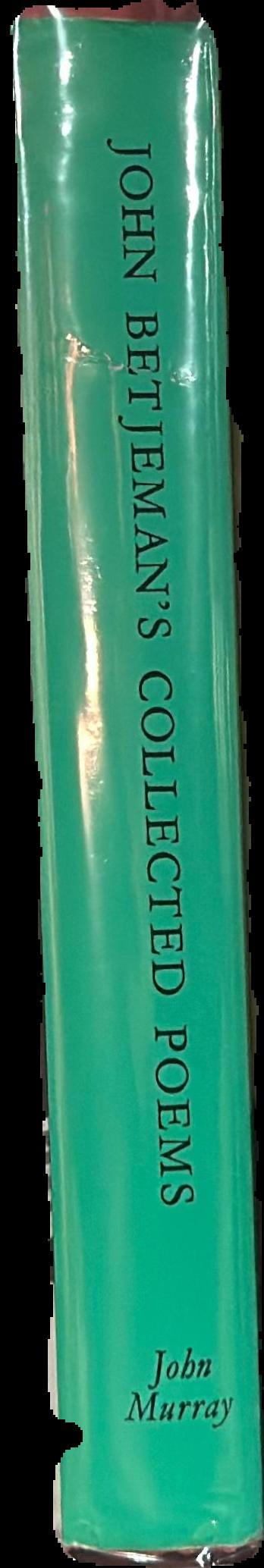 John Betjeman's collected poems / compiled and with an introduction by The Earl of Birkenhead live spine