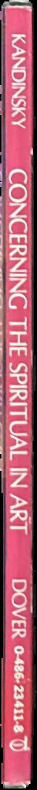Concerning the spiritual in art live spine