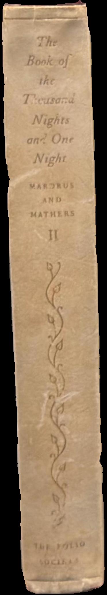 The book of the thousand nights and one night : volume II live spine