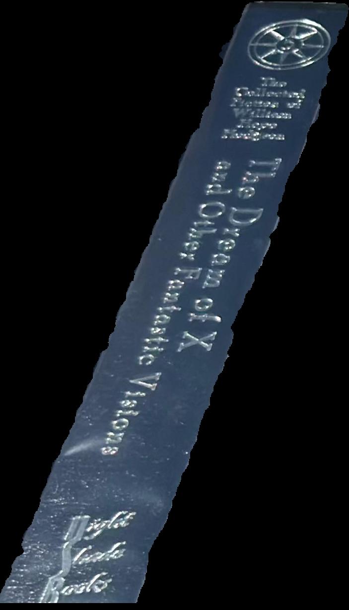 The dream of X and other fantastic visions : being the fifth volume of the collected fiction of William Hope Hodgson / edited by Douglas A. Anderson live spine