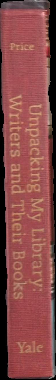 Unpacking my library : writers and their books live spine