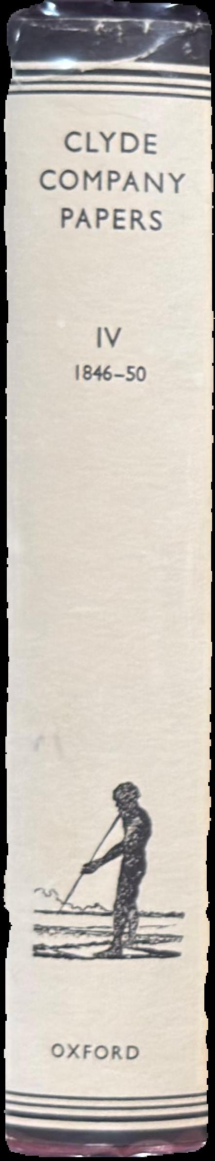 Clyde Company papers : IV 1846-50 live spine
