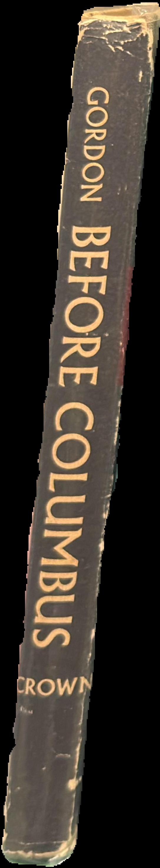Before Columbus : links between the Old World and ancient America live spine