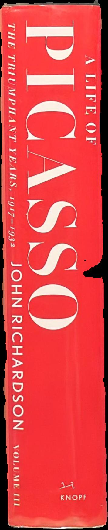 A life of Picasso : the triumphant years 1917-1932 live spine