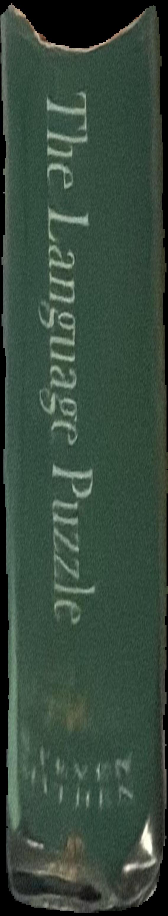 The language puzzle : how we talked our way out of the Stone Age / Steven Mithen live spine